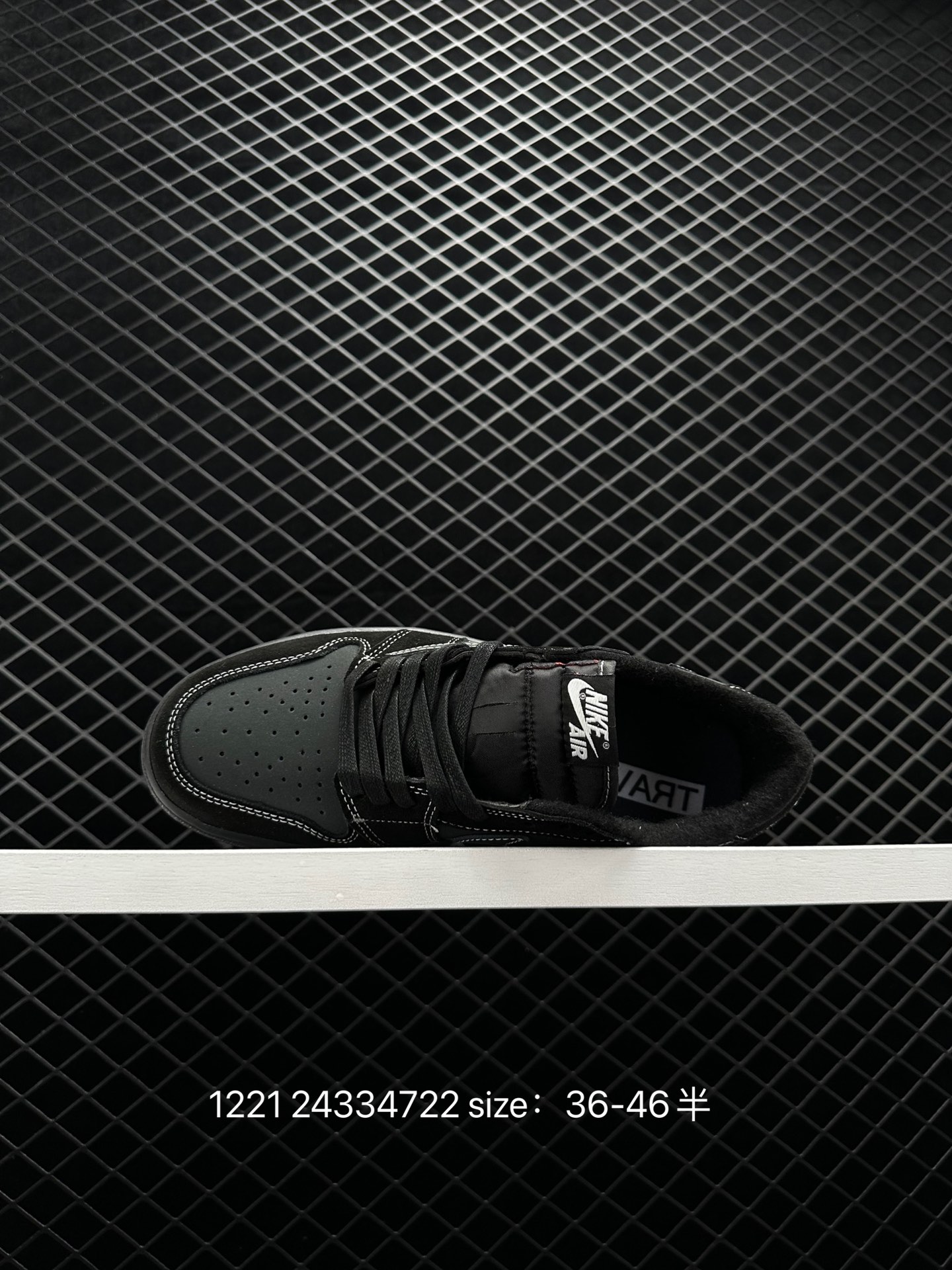 Travis Scott x Air Jordan 1 Low OG “Black Phantom
